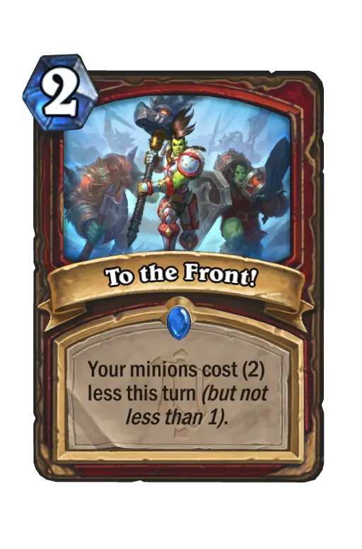 To the Front!