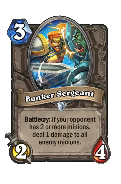 Bunker Sergeant