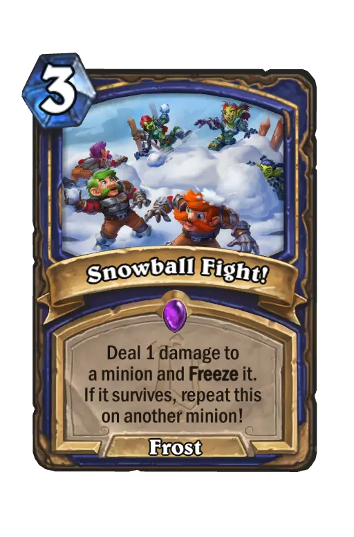 Snowball Fight!