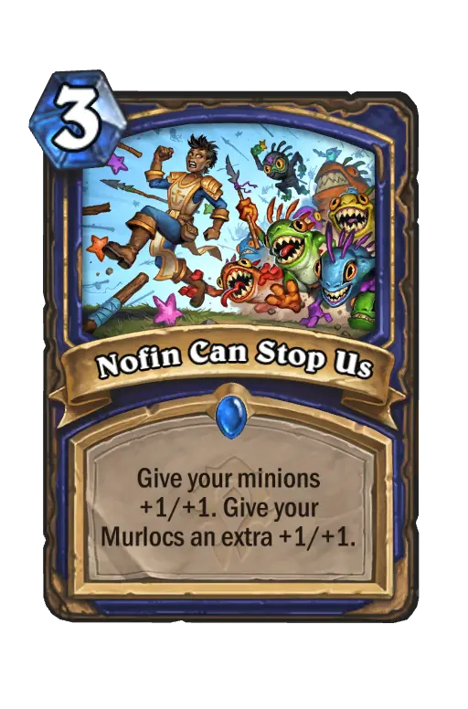Nofin Can Stop Us