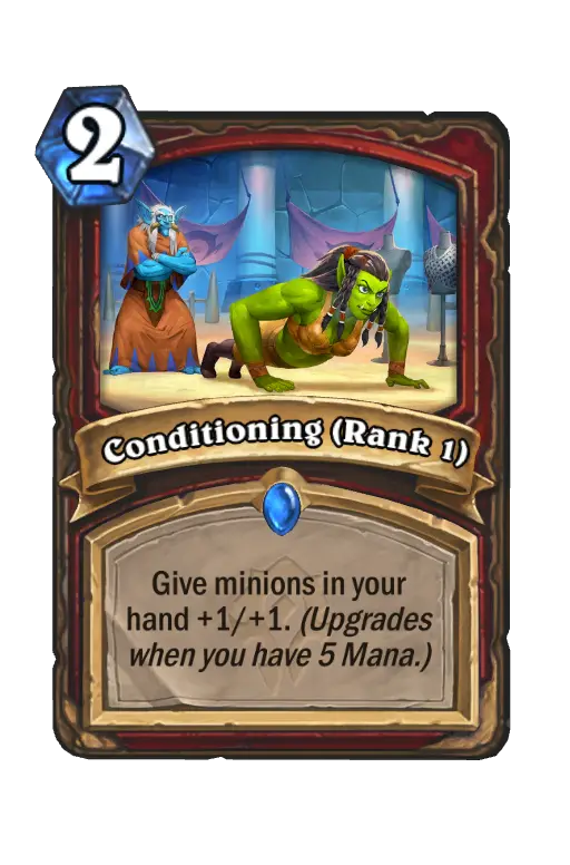 Conditioning (Rank 1)