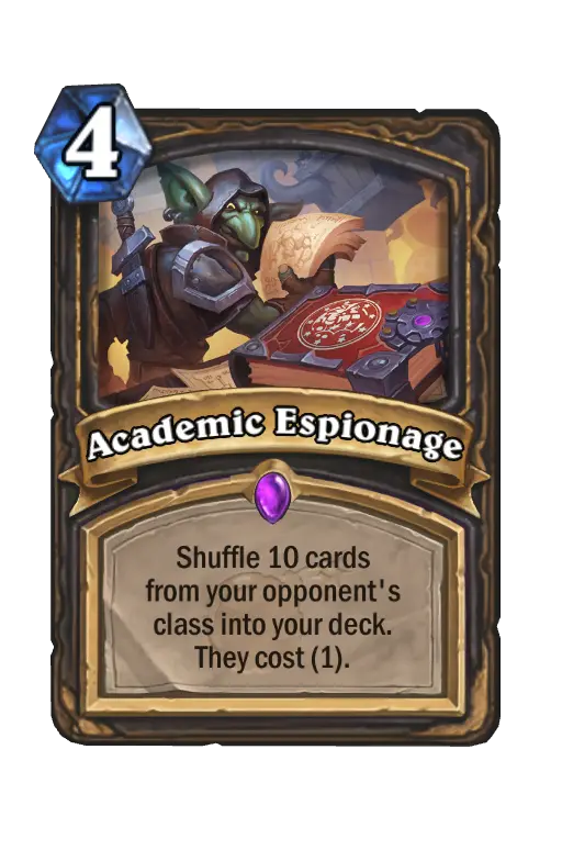 Academic Espionage