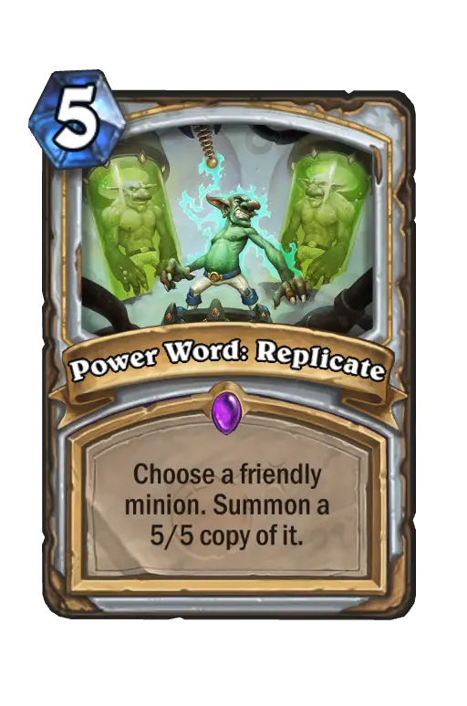 Power Word: Replicate