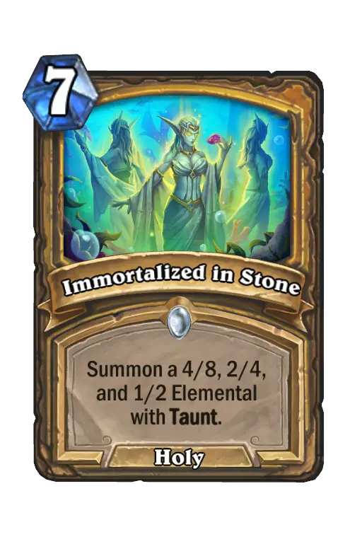 Immortalized in Stone