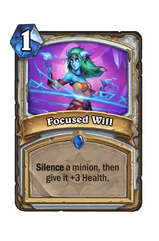 Focused Will