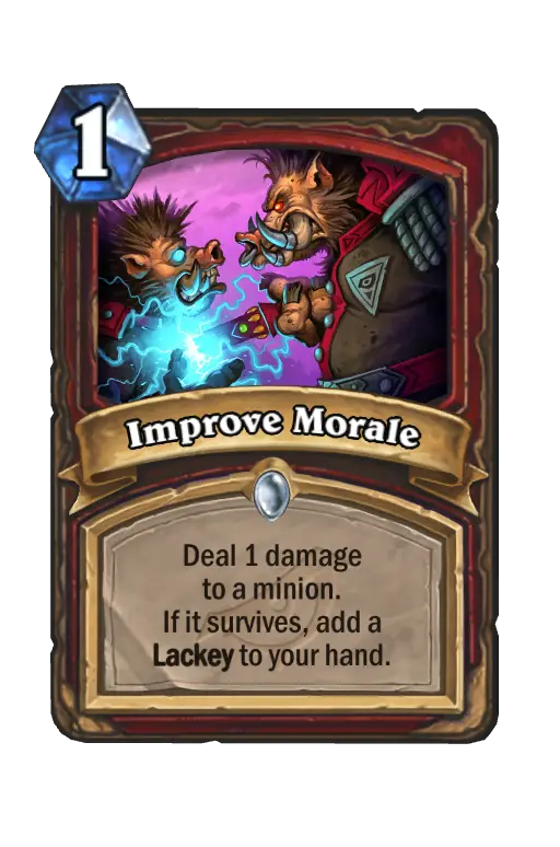 Improve Morale