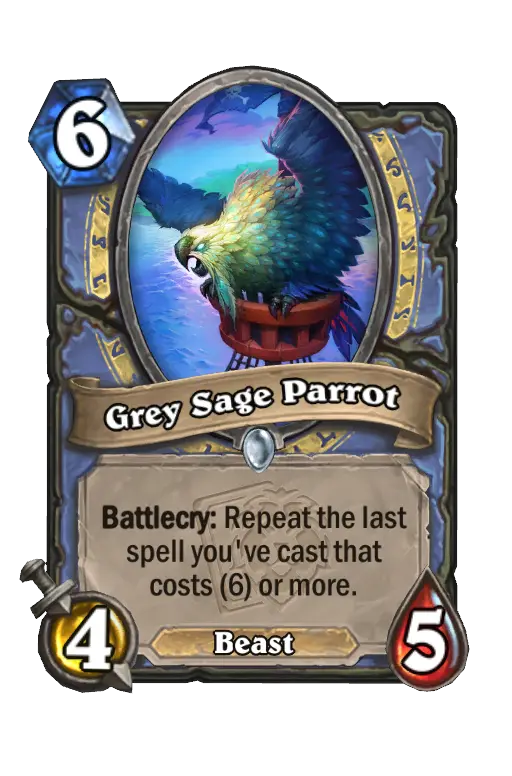Grey Sage Parrot