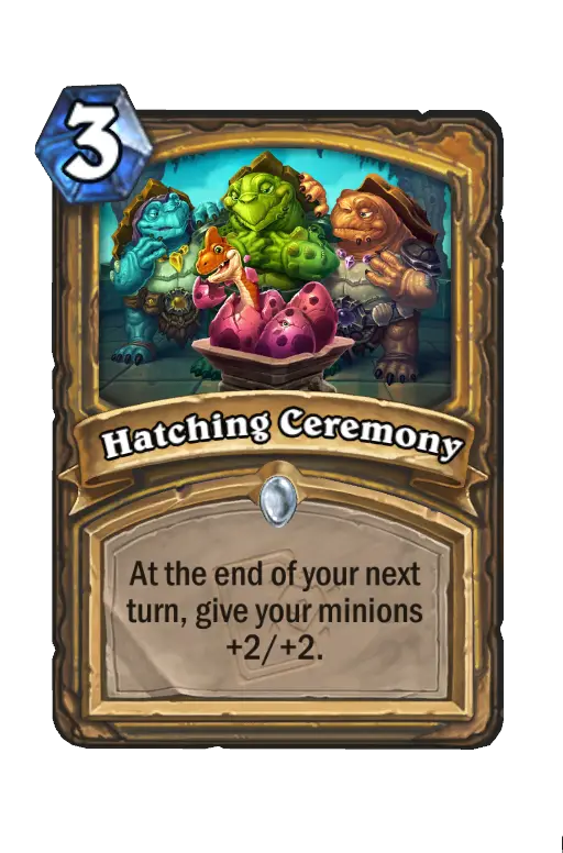 Hatching Ceremony