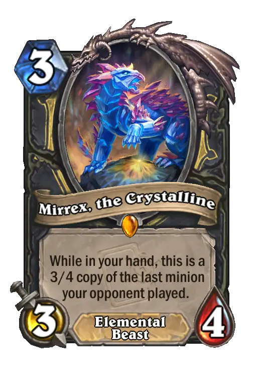 Mirrex, the Crystalline