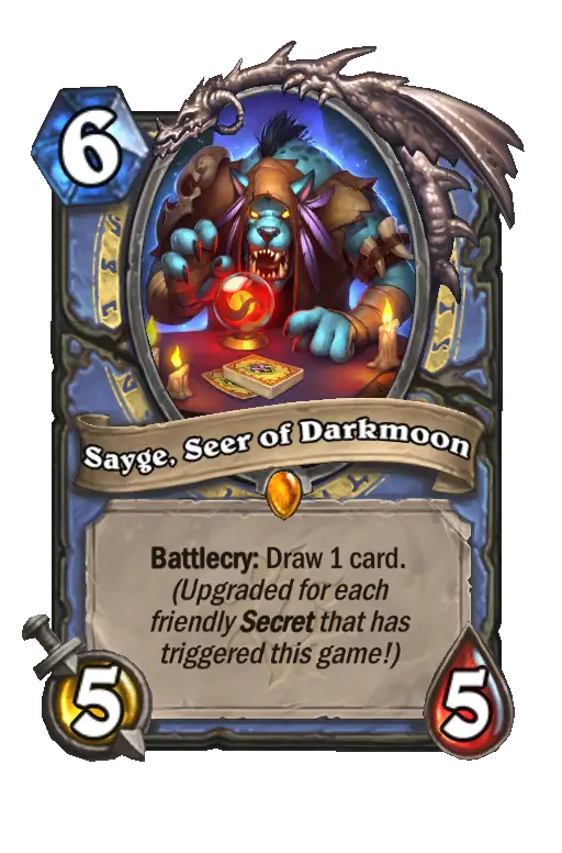 Sayge, Seer of Darkmoon