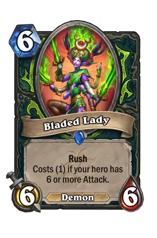 Bladed Lady