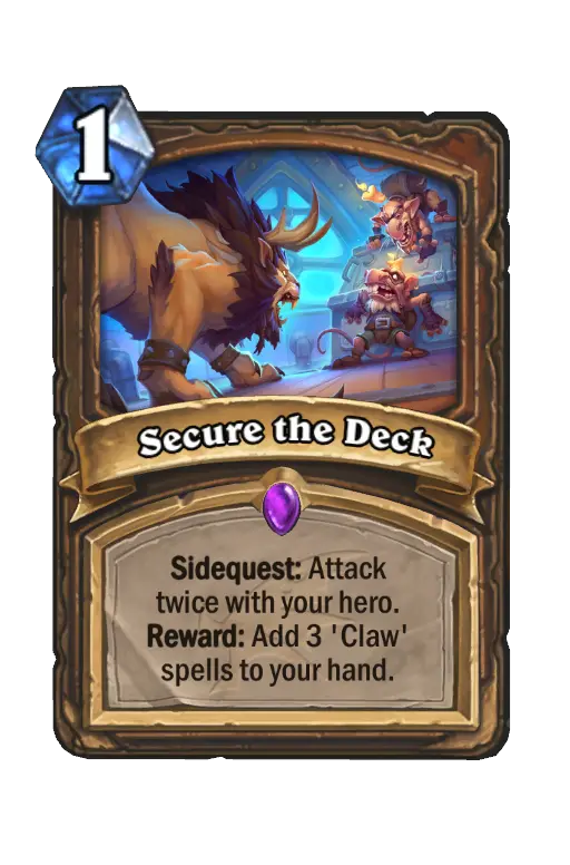 Secure the Deck