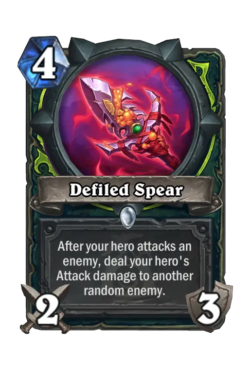 Defiled Spear