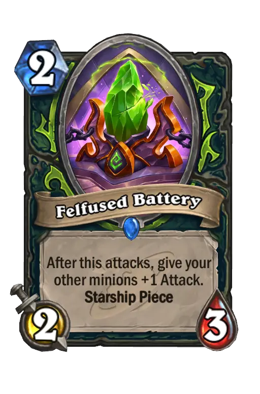 Felfused Battery