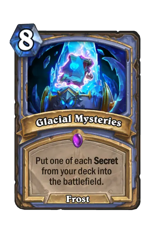 Glacial Mysteries