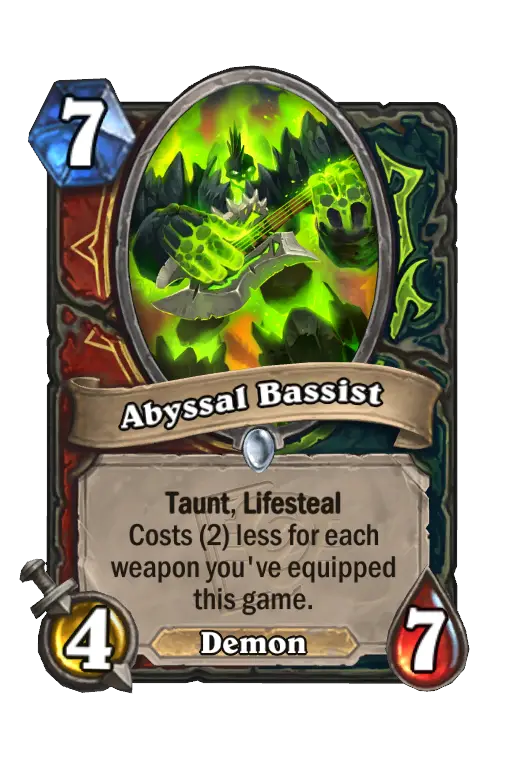 Abyssal Bassist