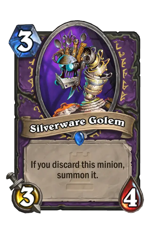 Silverware Golem