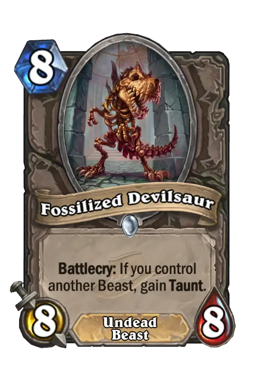 Fossilized Devilsaur