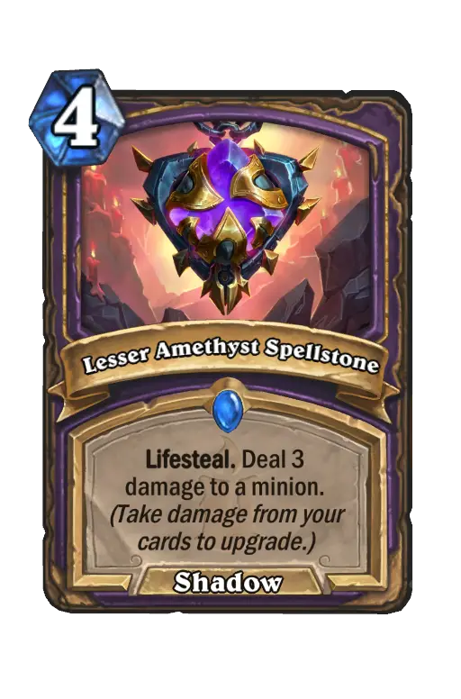 Lesser Amethyst Spellstone