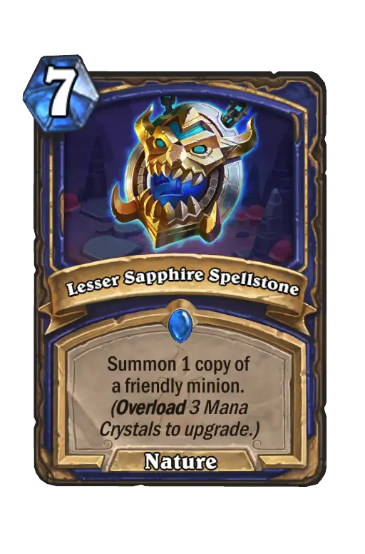 Lesser Sapphire Spellstone