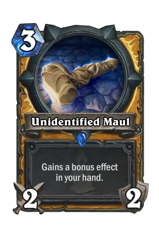 Unidentified Maul