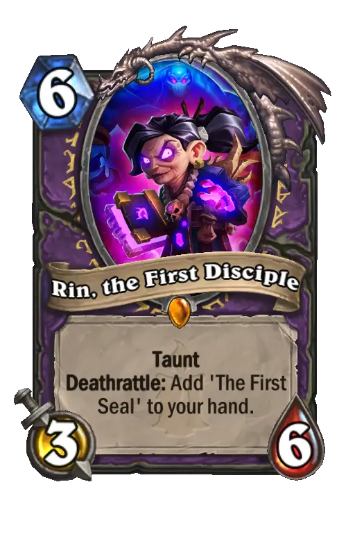 Rin, the First Disciple