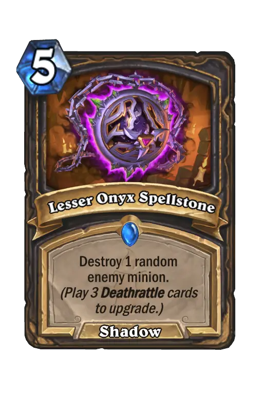 Lesser Onyx Spellstone