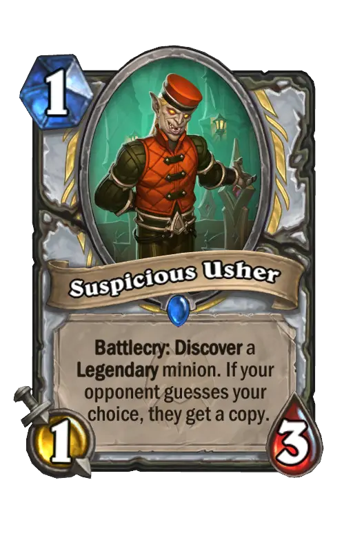 Suspicious Usher