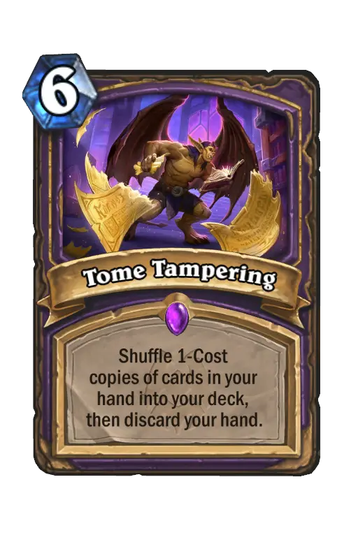 Tome Tampering