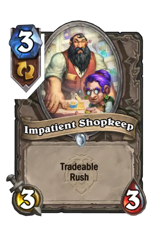 Impatient Shopkeep