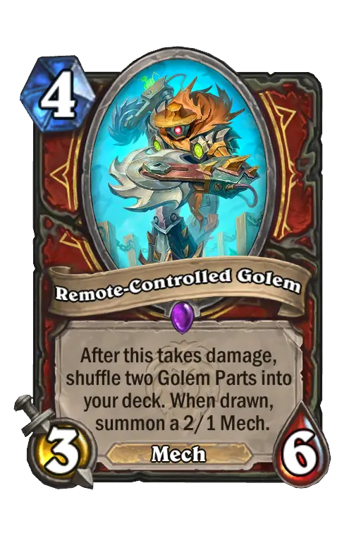 Remote-Controlled Golem