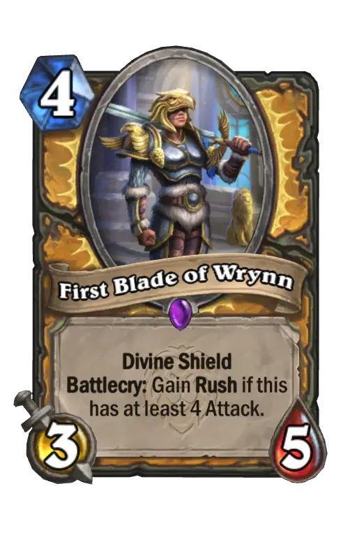 First Blade of Wrynn