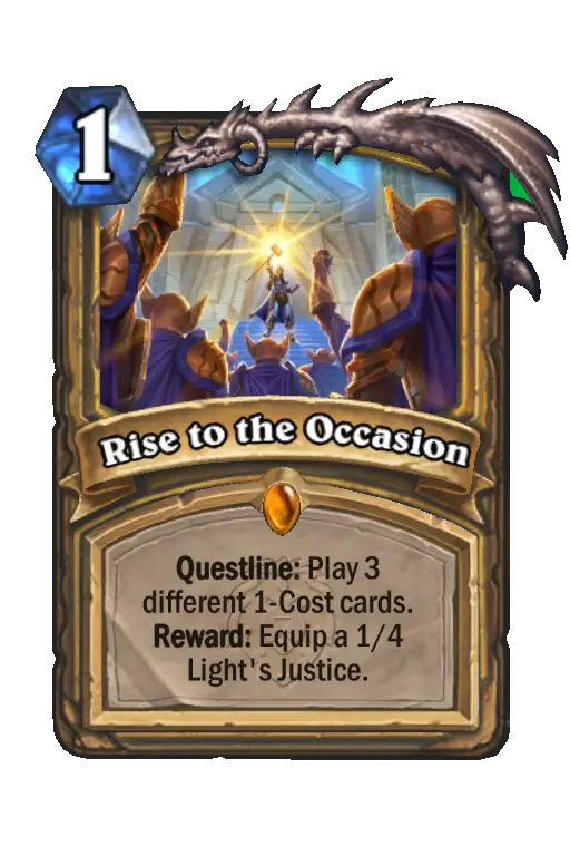 Rise to the Occasion