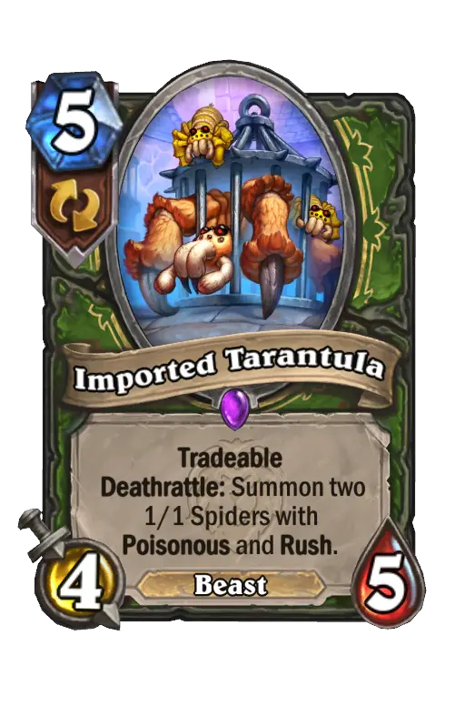Imported Tarantula