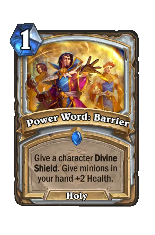 Power Word: Barrier