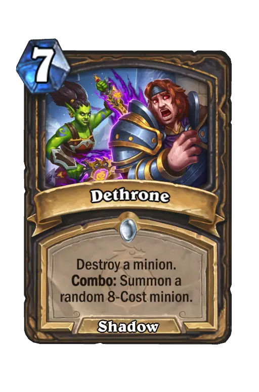 Dethrone
