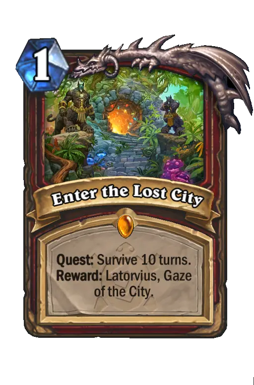 Enter the Lost City