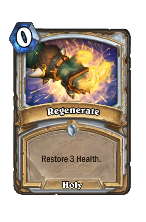 Regenerate