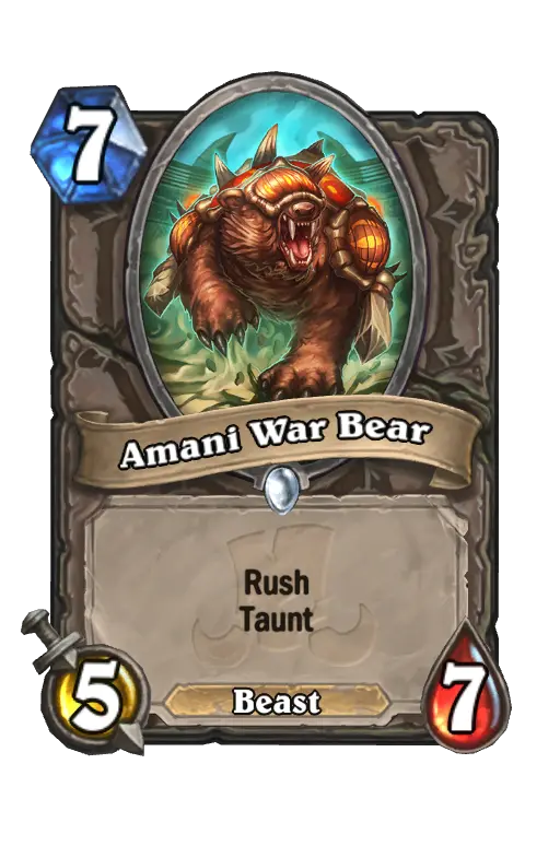 Amani War Bear