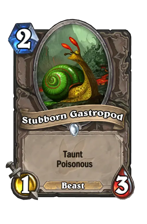 Stubborn Gastropod