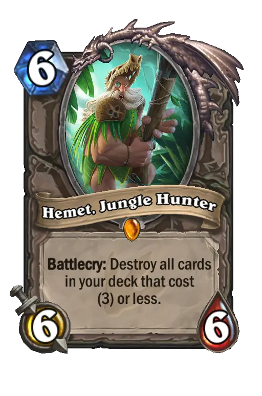 Hemet, Jungle Hunter