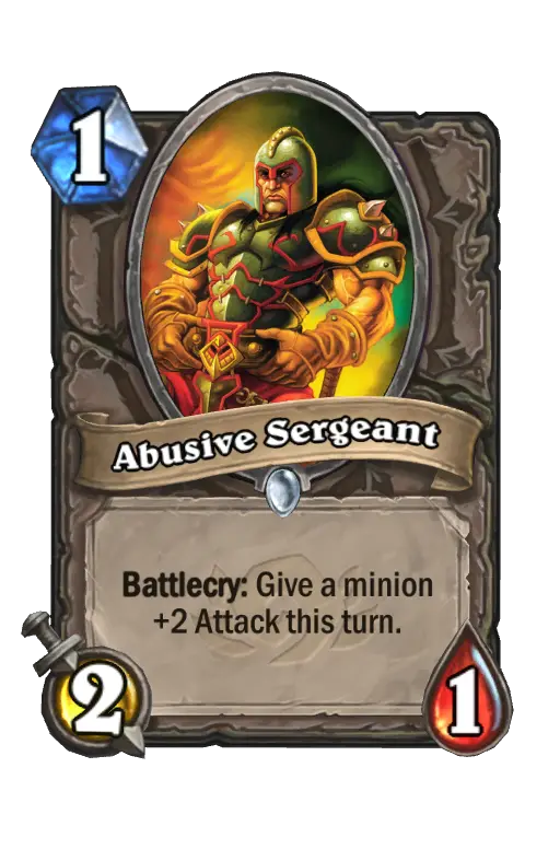Abusive Sergeant