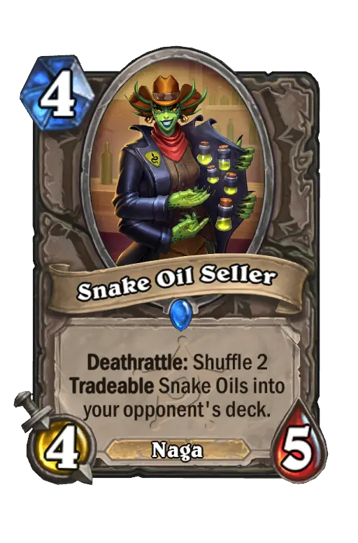 Snake Oil Seller
