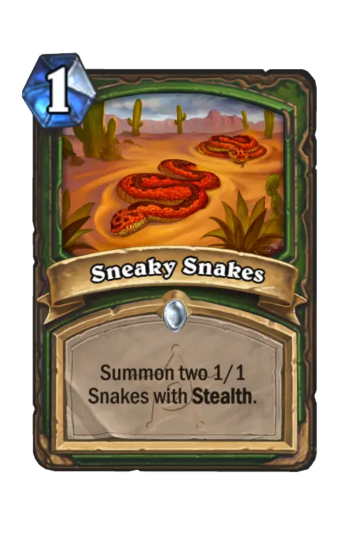 Sneaky Snakes